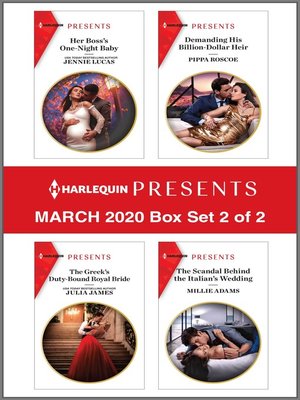cover image of Harlequin Presents--March 2020--Box Set 2 of 2